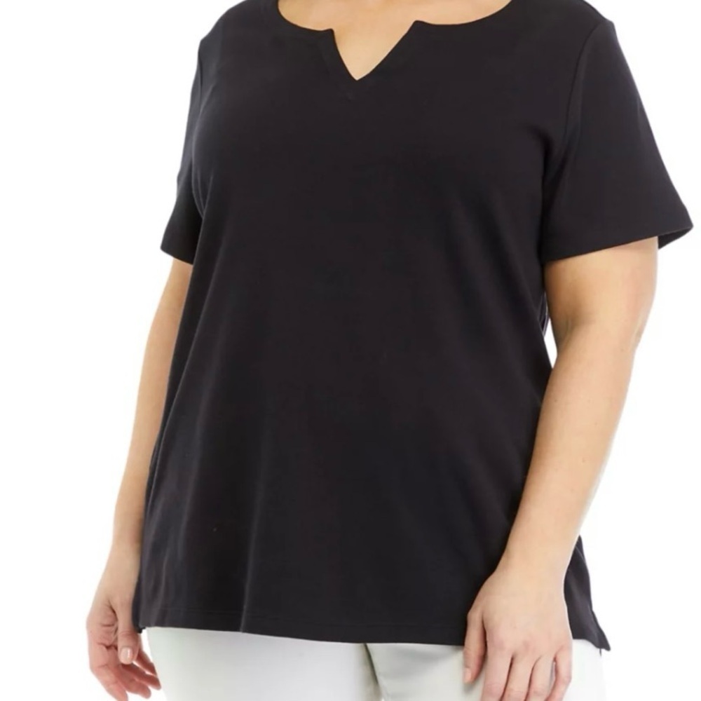 Kim Rogers Black Short Sleeve Tee